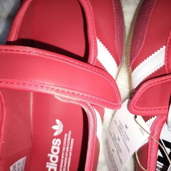 Adidas Samba Jane Women’s Mary Jane Sneakers in Red Size 9 - Picture 4 of 8